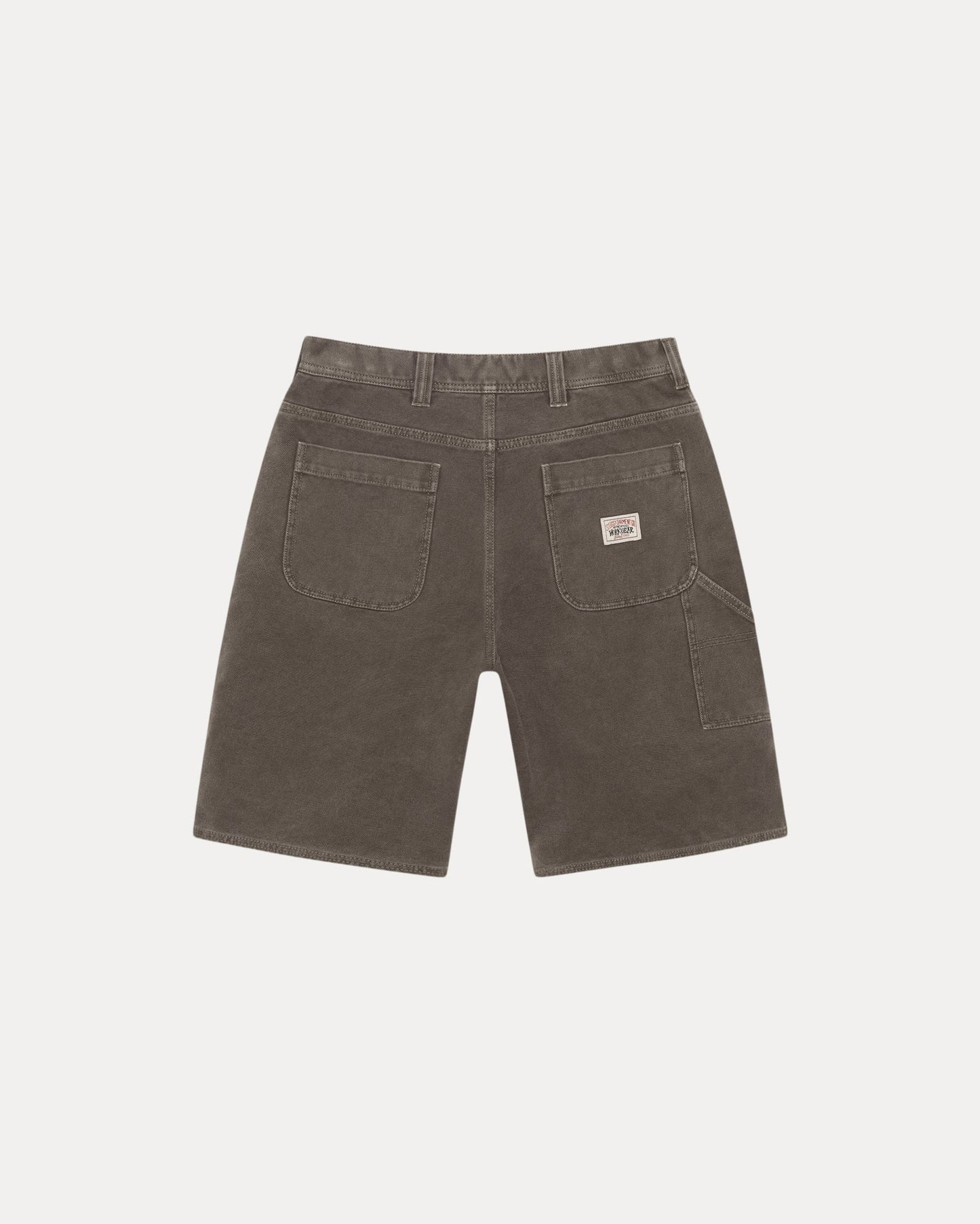 STUSSY WORK SHORT WASHED CANVAS