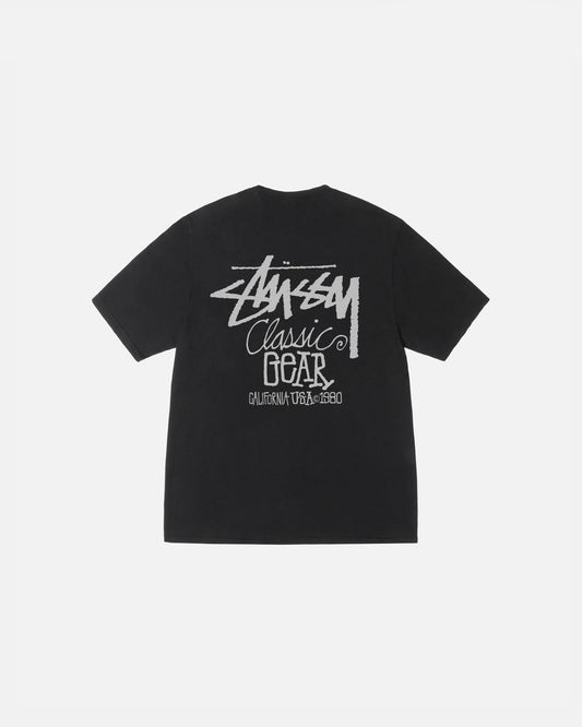 STUSSY CLASSIC GEAR TEE PIGMENT DYED