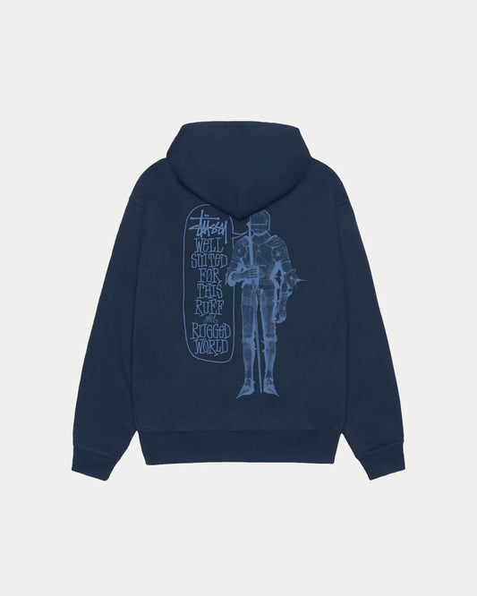 STUSSY WELL SUITED ZIP HOODIE