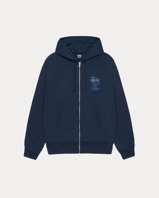 STUSSY WELL SUITED ZIP HOODIE