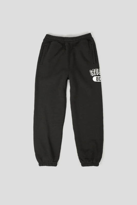SWEATPANTS STUSSY 80 BLACK LOGO